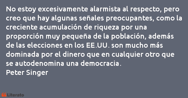 Frases de Peter Singer