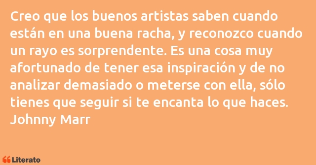 Frases de Johnny Marr