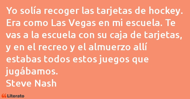 Frases de Steve Nash