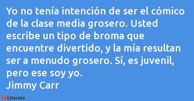 Frases de Jimmy Carr