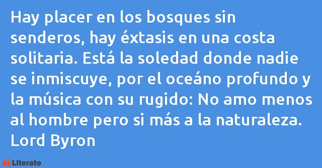 Frases de Lord Byron