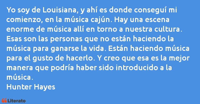 Frases de Hunter Hayes