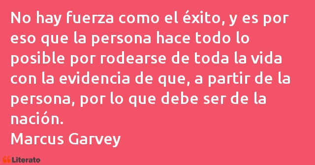 Frases de Marcus Garvey