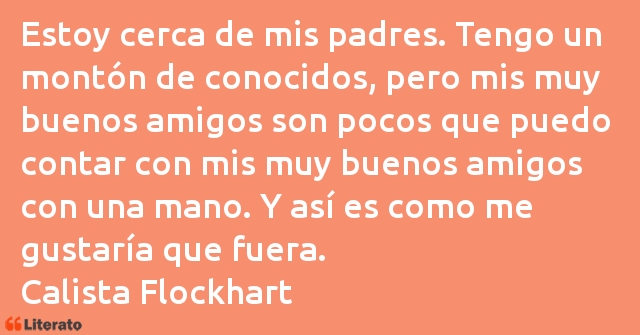 Frases de Calista Flockhart