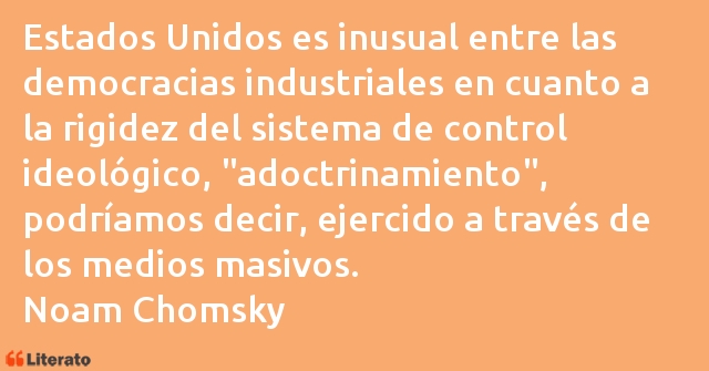 Frases de Noam Chomsky
