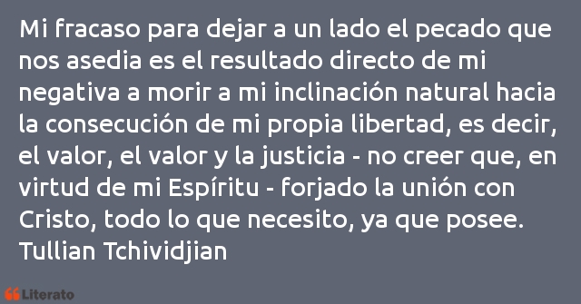 Frases de Tullian Tchividjian