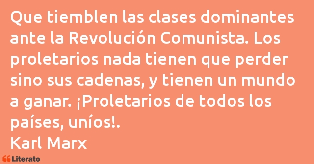 Frases de Karl Marx