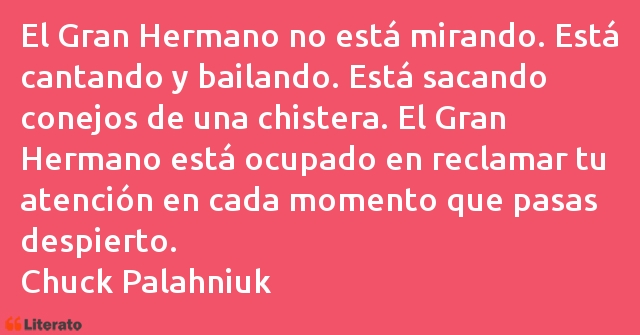 Frases de Chuck Palahniuk