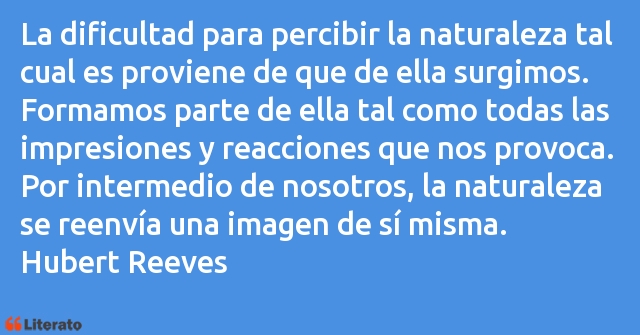 Frases de Hubert Reeves