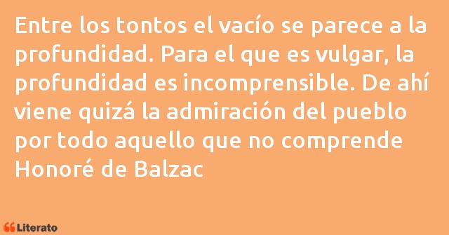 Frases de Honoré de Balzac