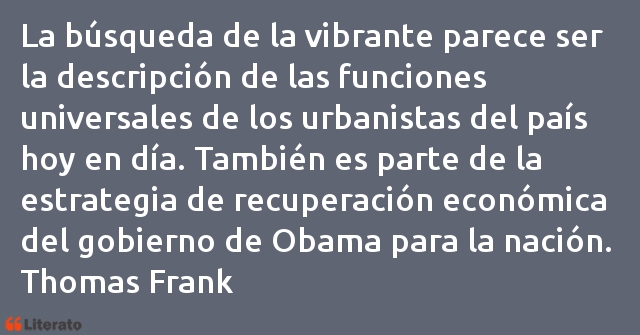 Frases de Thomas Frank