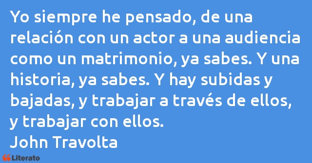 Frases de John Travolta