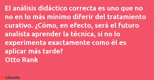 Frases de Otto Rank