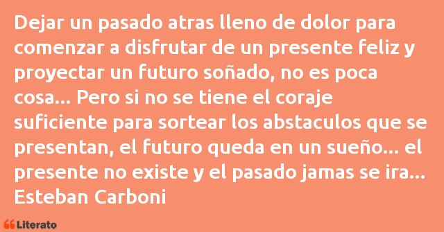 Frases de Esteban Carboni