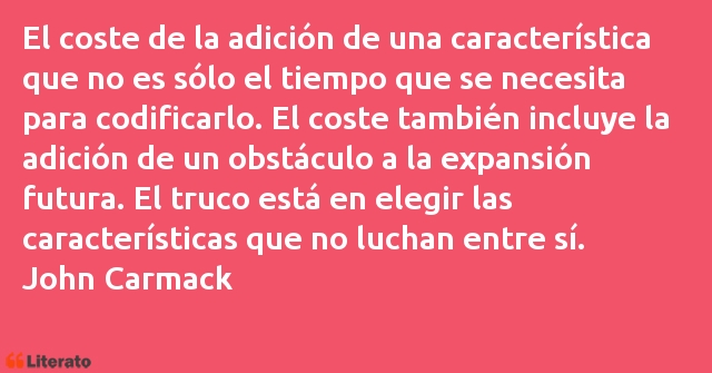 Frases de John Carmack