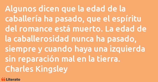 Frases de Charles Kingsley