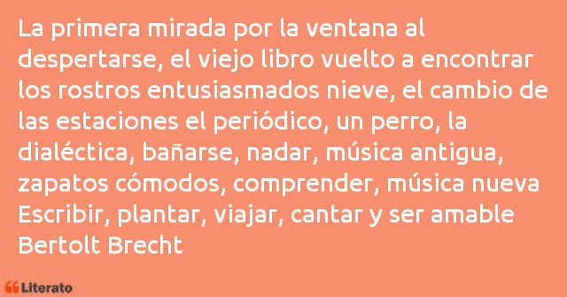 Frases de Bertolt Brecht