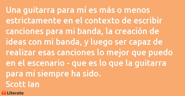 Frases de Scott Ian