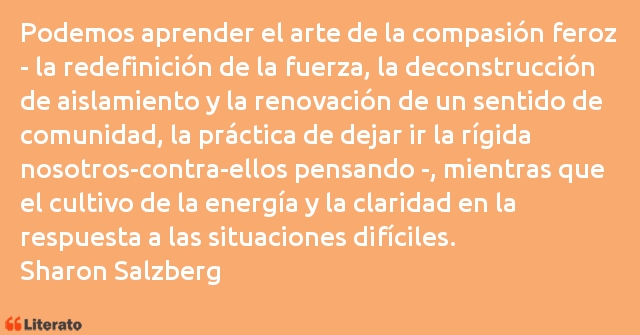 Frases de Sharon Salzberg