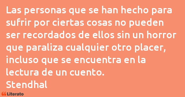 Frases de Stendhal