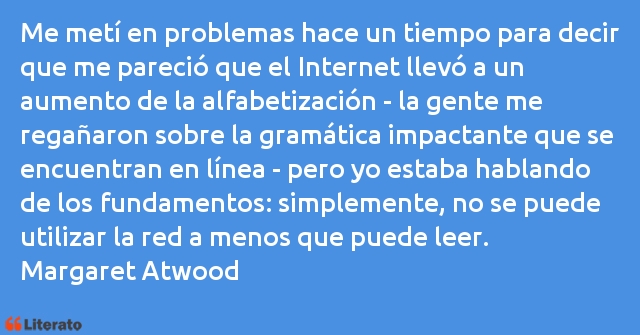 Frases de Margaret Atwood