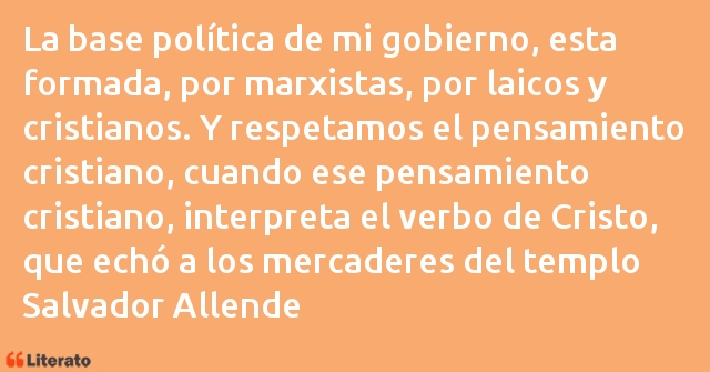 Frases de Salvador Allende