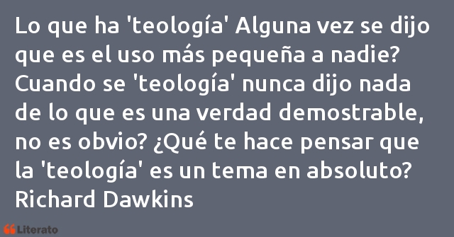 Frases de Richard Dawkins