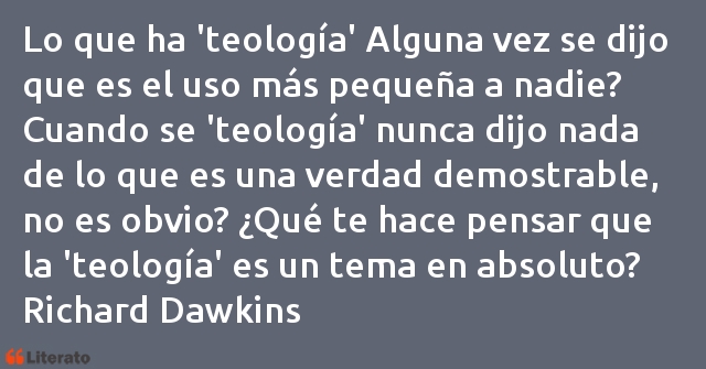 Frases de Richard Dawkins