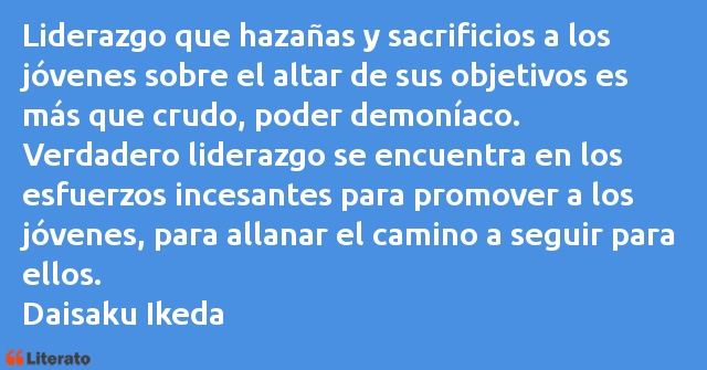 Frases de Daisaku Ikeda