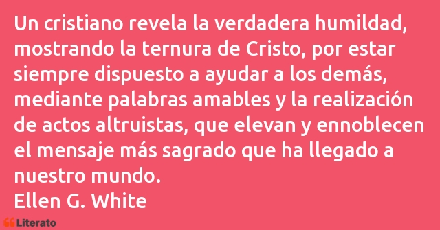 Frases de Ellen G. White