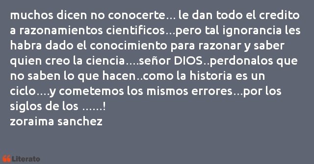 Frases de zoraima sanchez