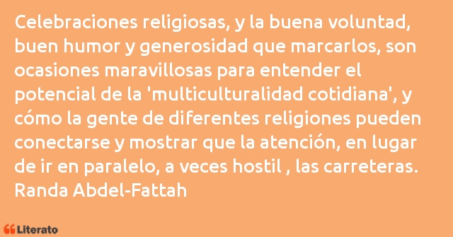 Frases de Randa Abdel-Fattah