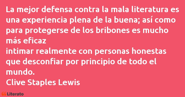 Frases de Clive Staples Lewis