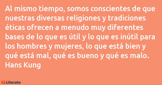 Frases de Hans Kung