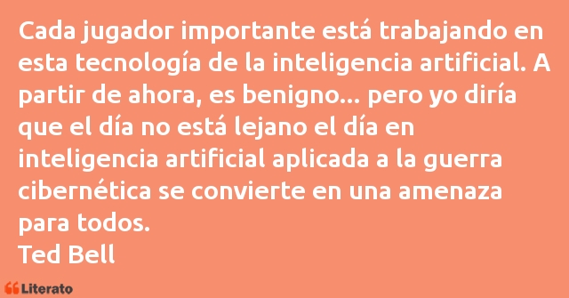 Frases de Ted Bell