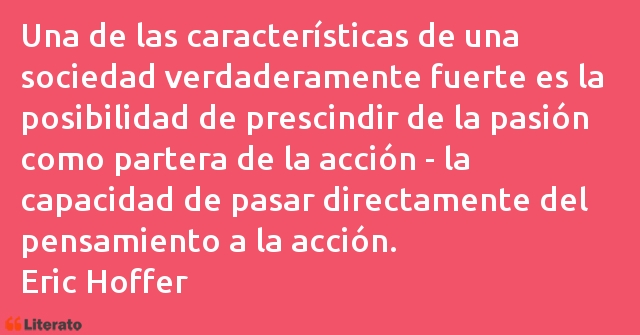 Frases de Eric Hoffer