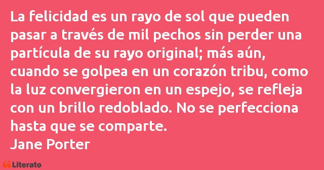 Frases de Jane Porter