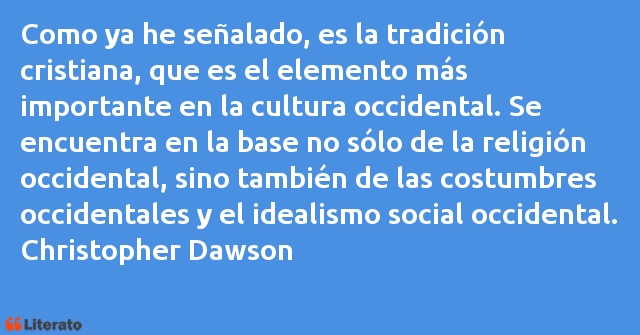 Frases de Christopher Dawson