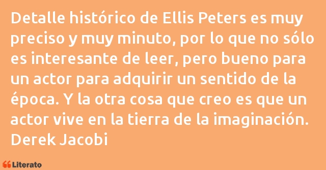 Frases de Derek Jacobi