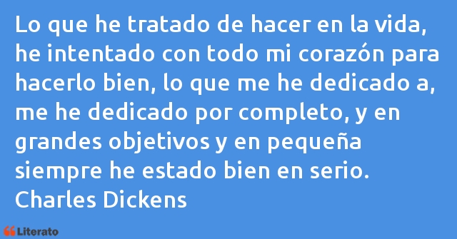 Frases de Charles Dickens