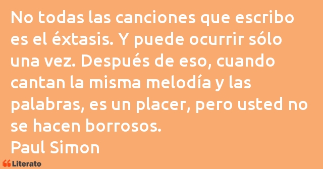 Frases de Paul Simon