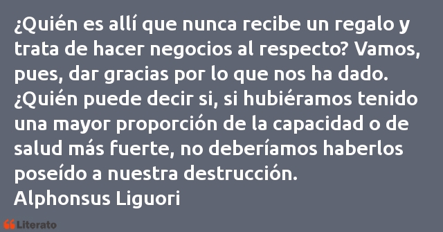 Frases de Alphonsus Liguori