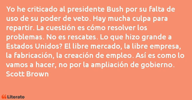 Frases de Scott Brown