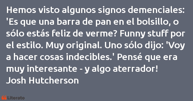 Frases de Josh Hutcherson