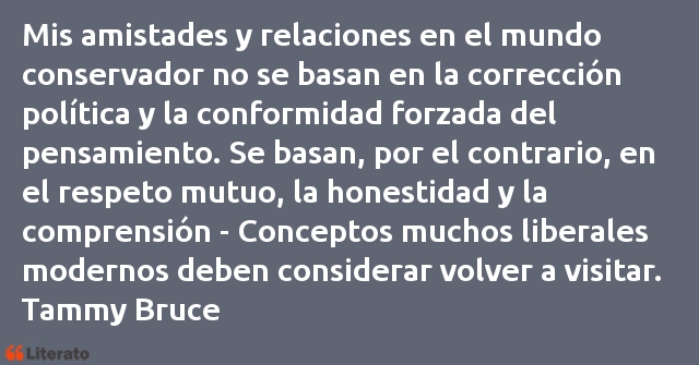 Frases de Tammy Bruce