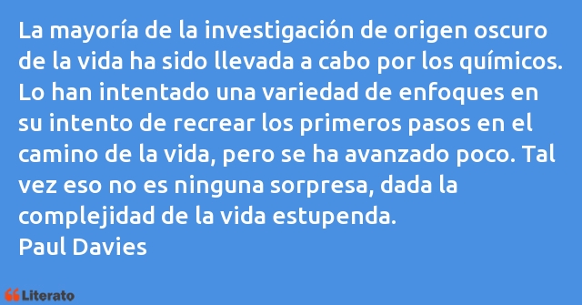 Frases de Paul Davies