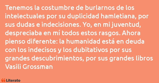 Frases de Vasili Grossman