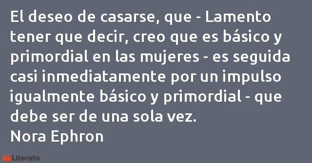 Frases de Nora Ephron