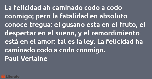 Frases de Paul Verlaine