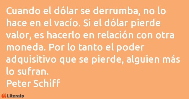 Frases de Peter Schiff